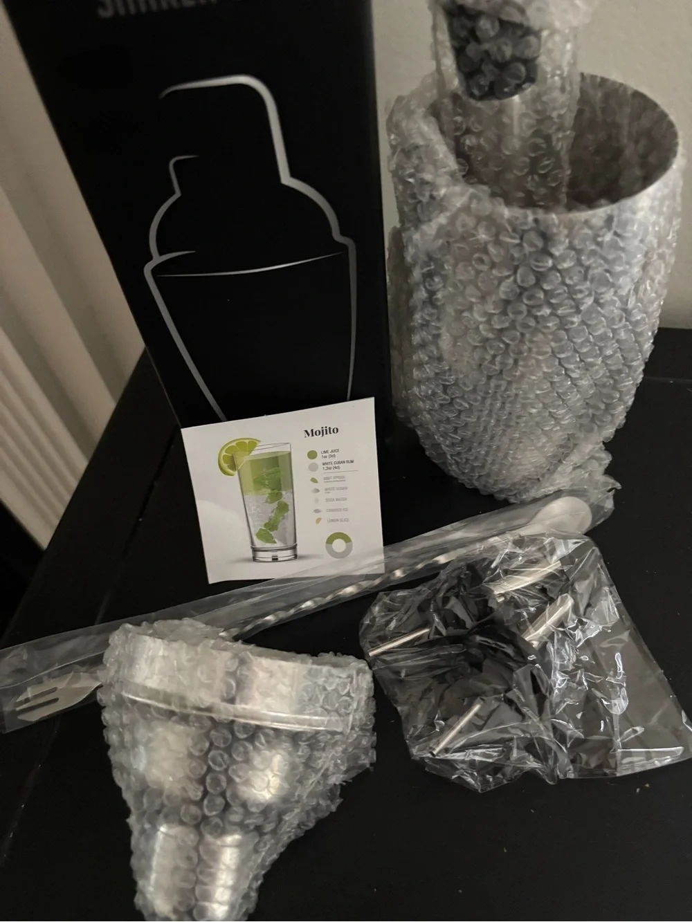 Cocktail Shaker Set - Premium Home Bar Accessory